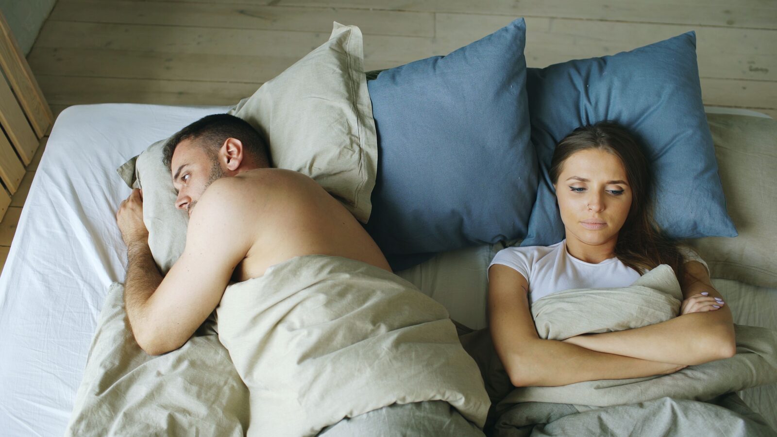 Waarom een 'nee' in bed hem harder raakt dan je denkt