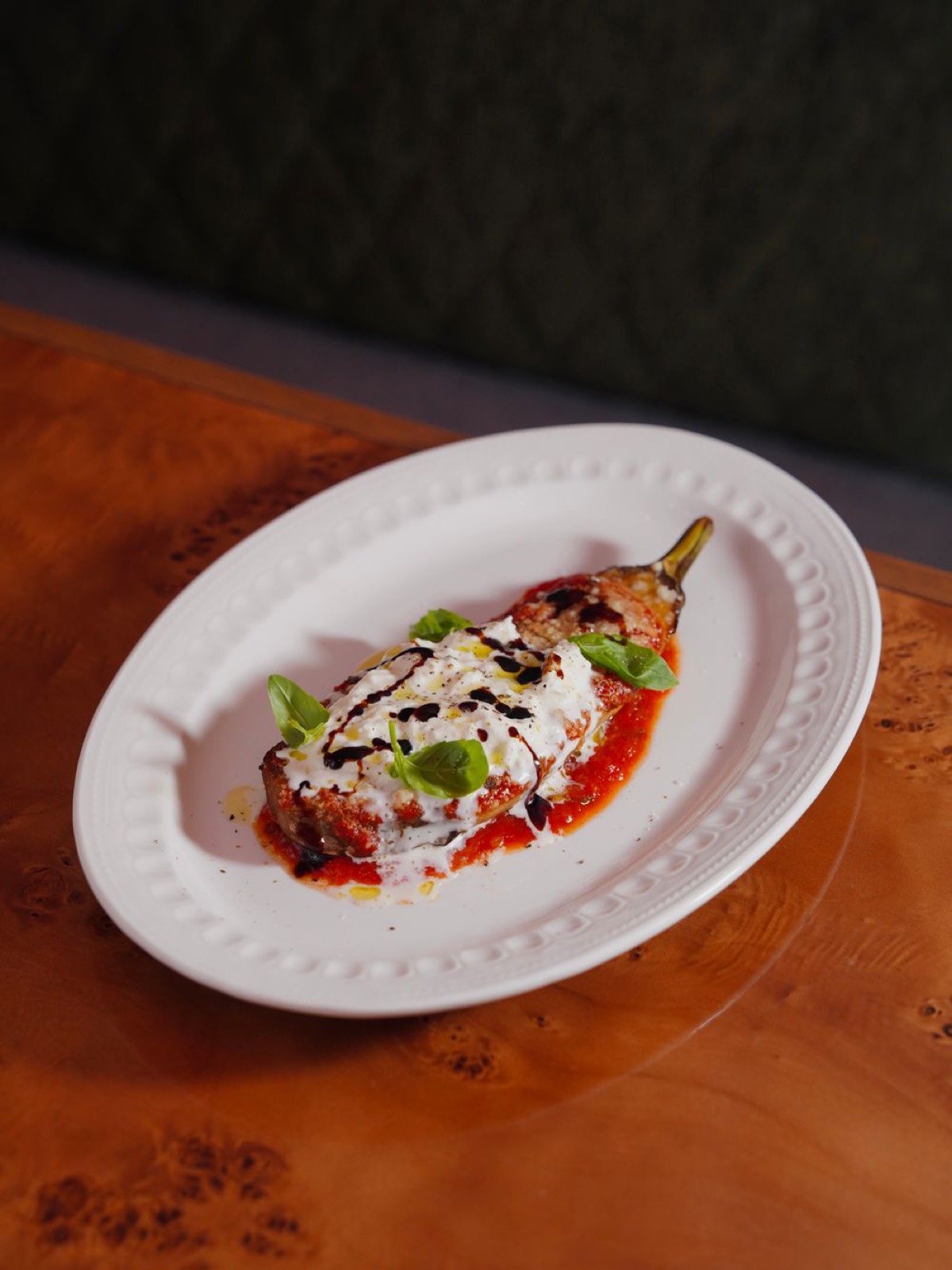 Melanzane: aubergineschotel uit de oven